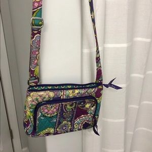 Vera Bradley crossbody purse heather print